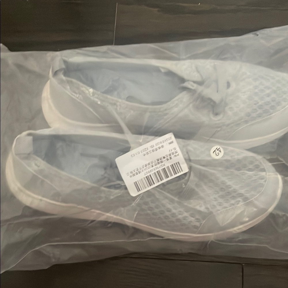 Women's White Mesh Sneakers